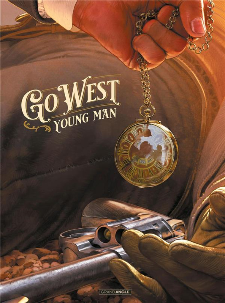 COLLECTIF WESTERN - T01 - GO WEST YOUNG MAN - TIRAGE LUXE NOIR ET BLANC - ROSSI/BOUCQ/OGER - BAMBOO