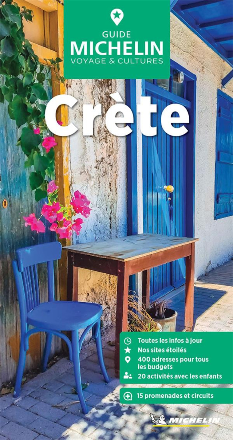 GUIDES VERTS EUROPE - GUIDE VERT CRETE - XXX - MICHELIN