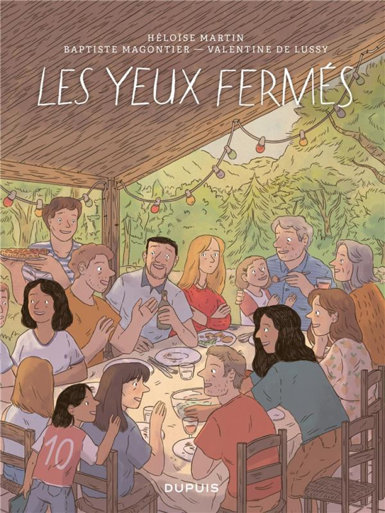 LES YEUX FERMES - MARTIN HELOISE - DUPUIS