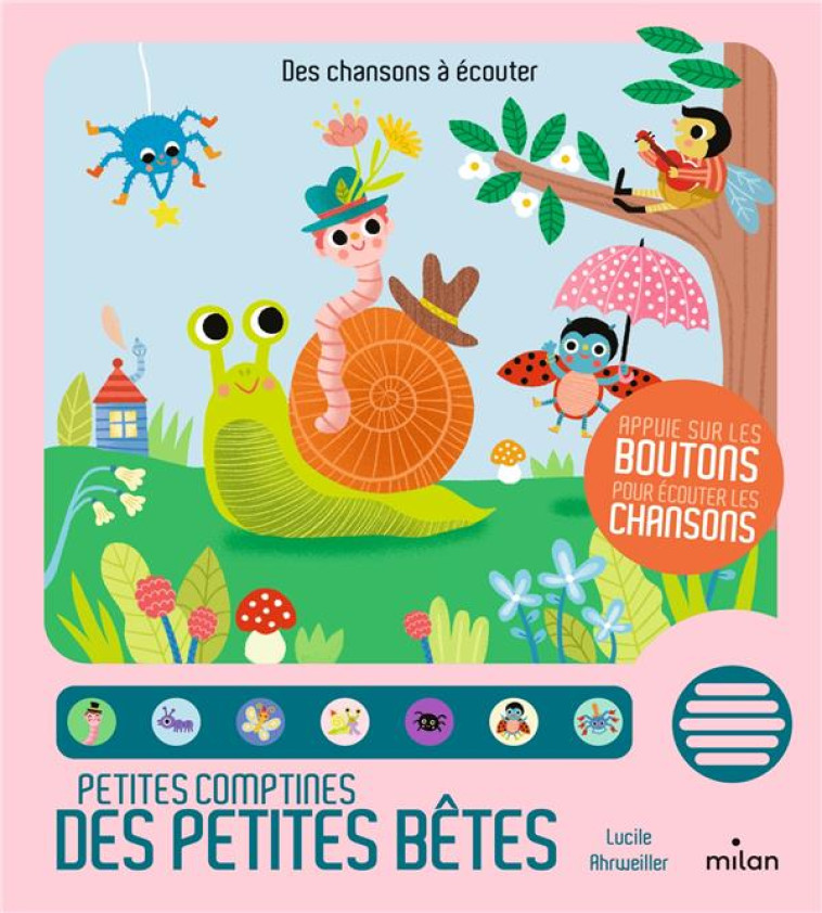 PETITES COMPTINES DES PETITES BETES - AHRWEILLER LUCILE - MILAN