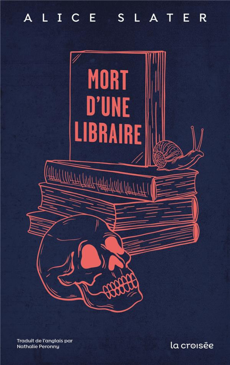 MORT D-UNE LIBRAIRE - SLATER - DELCOURT