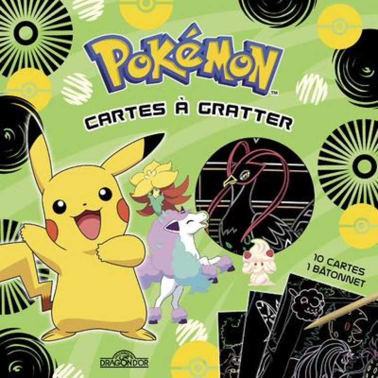 POKEMON - CARTES A GRATTER - PIKACHU A GALAR - THE POKEMON COMPANY - NC