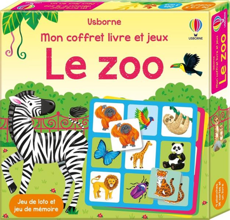 LE ZOO - MON COFFRET LIVRE ET JEUX - DES 3 ANS - EMERSON EMILY - NC