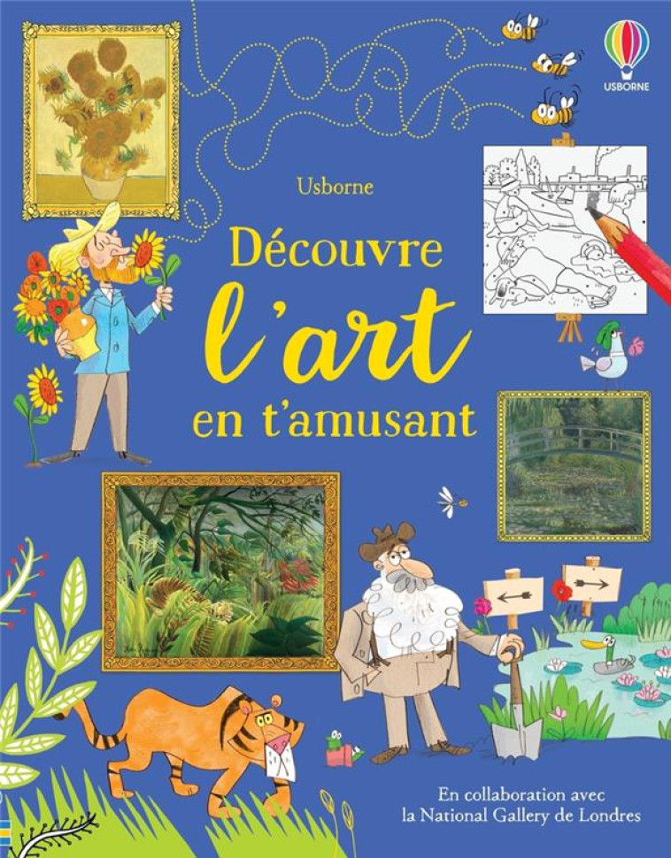 DECOUVRE L-ART EN T-AMUSANT - DES 7 ANS - DICKINS/BLUNT/COOPER - NC