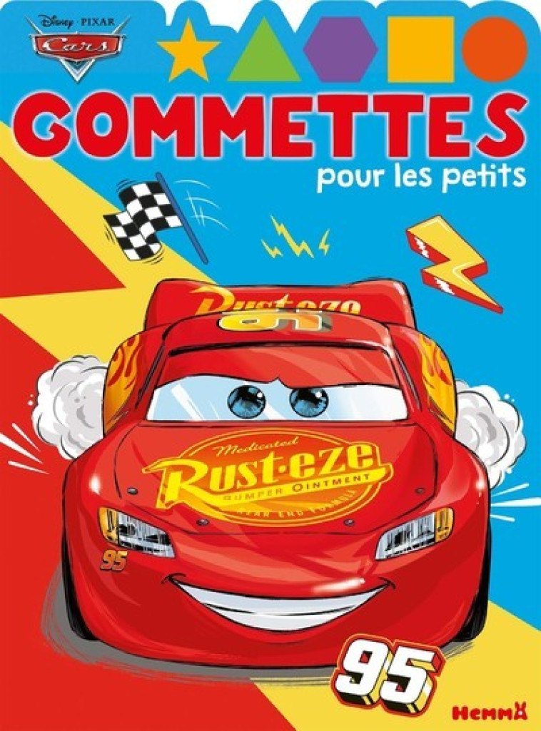 Disney Pixar Cars - Gommettes pour les petits - Collectif Collectif - HEMMA