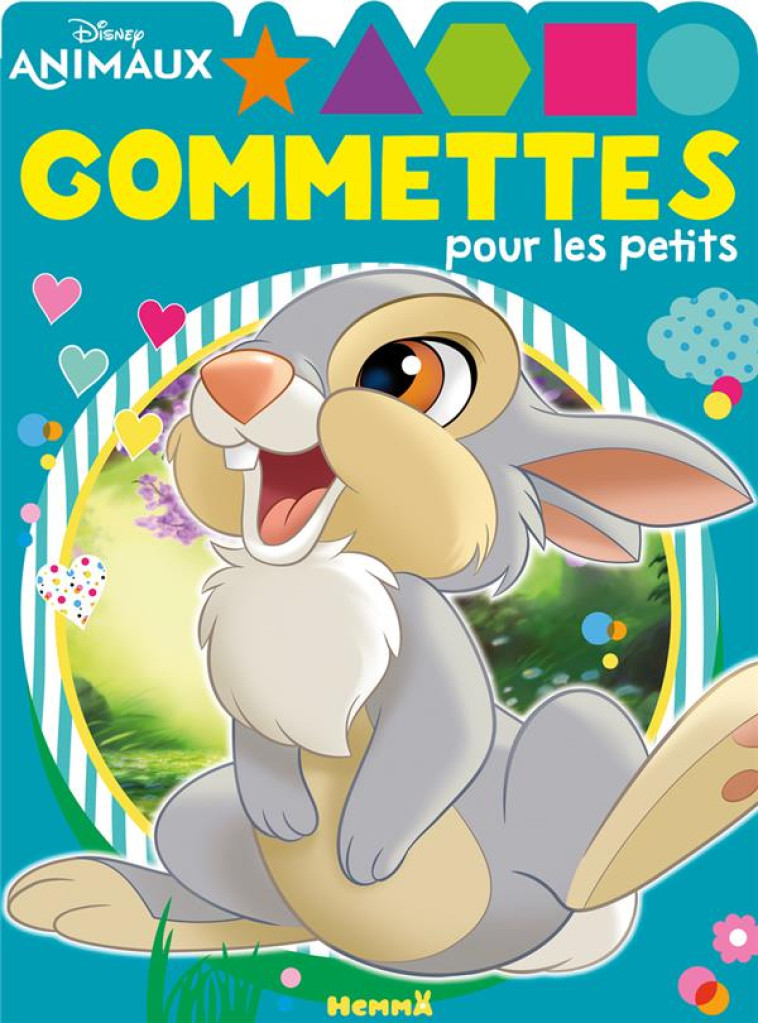 DISNEY ANIMAUX - GOMMETTES POUR LES PETITS (GROS PANPAN) - COLLECTIF - NC