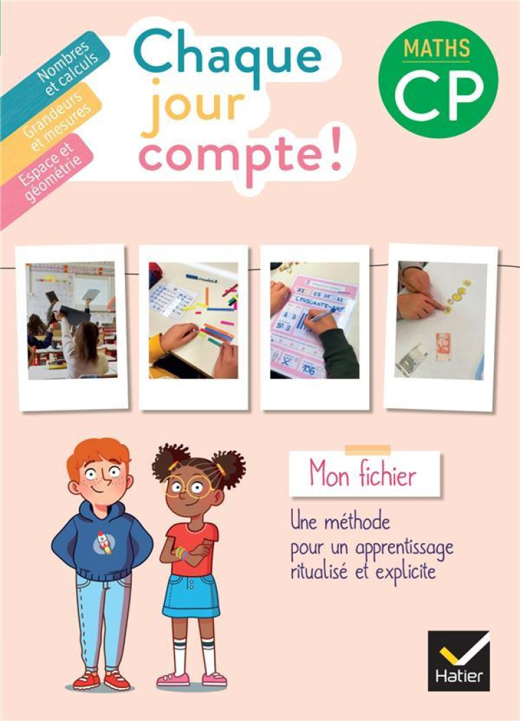 CHAQUE JOUR COMPTE ! MATHS  -  CP  -  FICHIER DE L'ELEVE (EDITION 2022) - NEGREL-LION, PAULINE  - HATIER SCOLAIRE