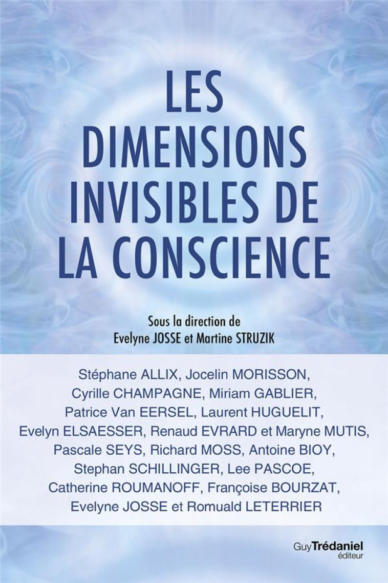 LES DIMENSIONS INVISIBLES DE LA CONSCIENCE - JOSSE/STRUZIK - TREDANIEL