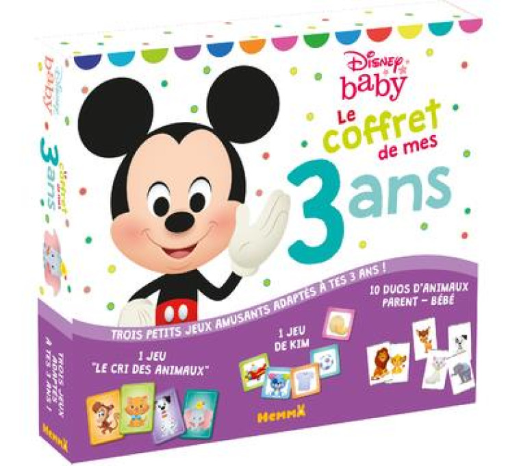 DISNEY BABY - LE COFFRET DE MES 3 ANS (MICKEY) - COLLECTIF - NC