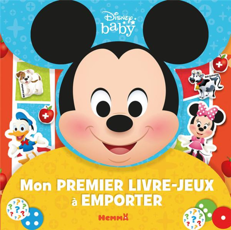 DISNEY BABY - MON PREMIER LIVRE-JEUX A EMPORTER - COLLECTIF - HEMMA