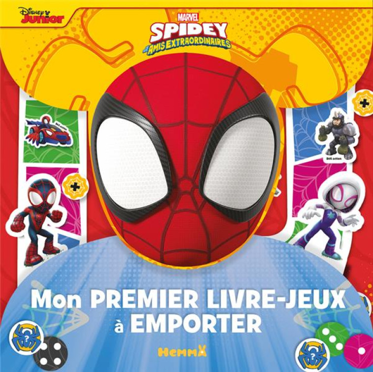 MARVEL SPIDEY ET SES AMIS EXTRAORDINAIRES - MON PREMIER LIVRE-JEUX A EMPORTER - COLLECTIF - HEMMA