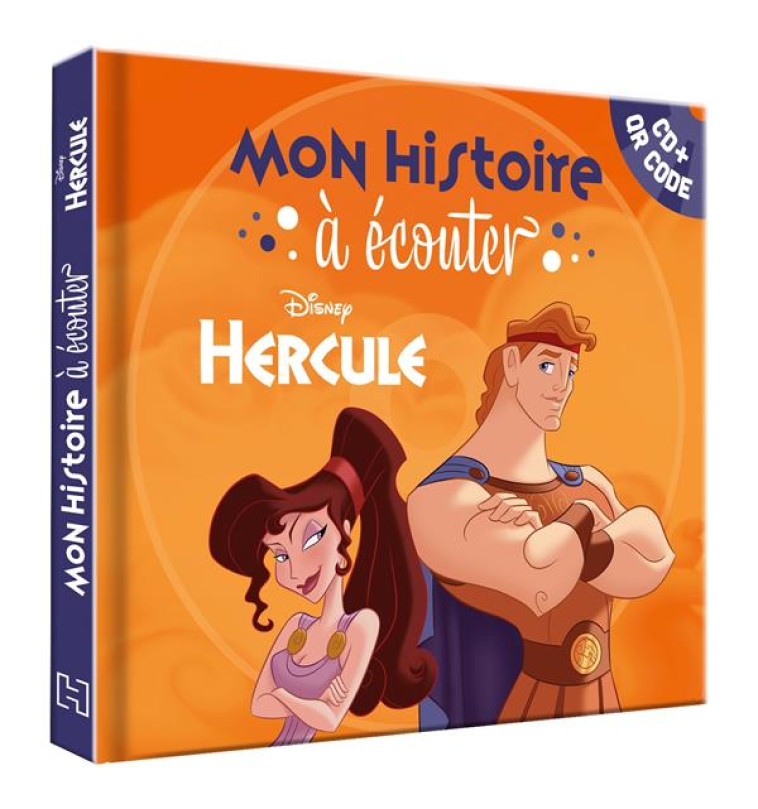 HERCULE - MON HISTOIRE A ECOUTER [QR CODE + CD] - L-HISTOIRE DU FILM - DISNEY - AUDIO - XXX - HACHETTE