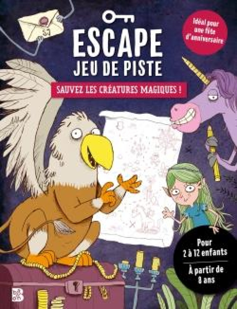 ESCAPE JEU DE PISTE - SAUVEZ LES CREATURES MAGIQUES ! - XXX - NC