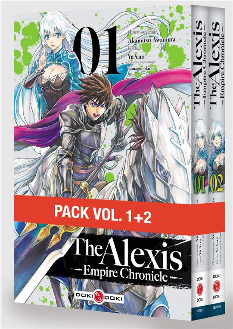 ALEXIS EMPIRE CHRONICLE (THE) - THE ALEXIS EMPIRE CHRONICLE - PACK PROMO VOL. 01 ET 02 - EDITION LIM - AWAMURA/SATO - BAMBOO