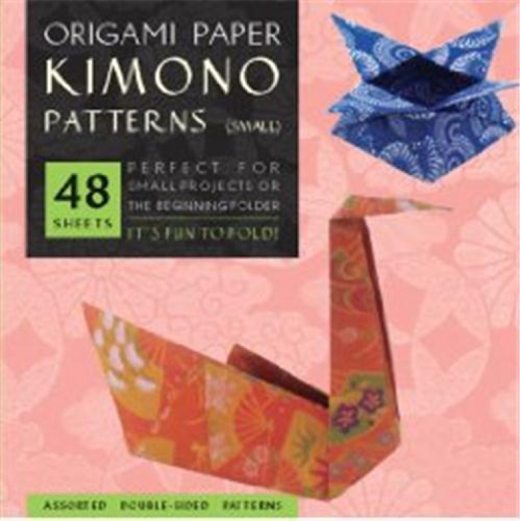 ORIGAMI PAPER KIMONO PATTERNS SMALL - COLLECTIF - TUTTLE