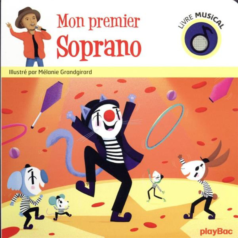 LIVRE MUSICAL - MON PREMIER SOPRANO - AUDIO - GRANDGIRARD MELANIE - PRISMA