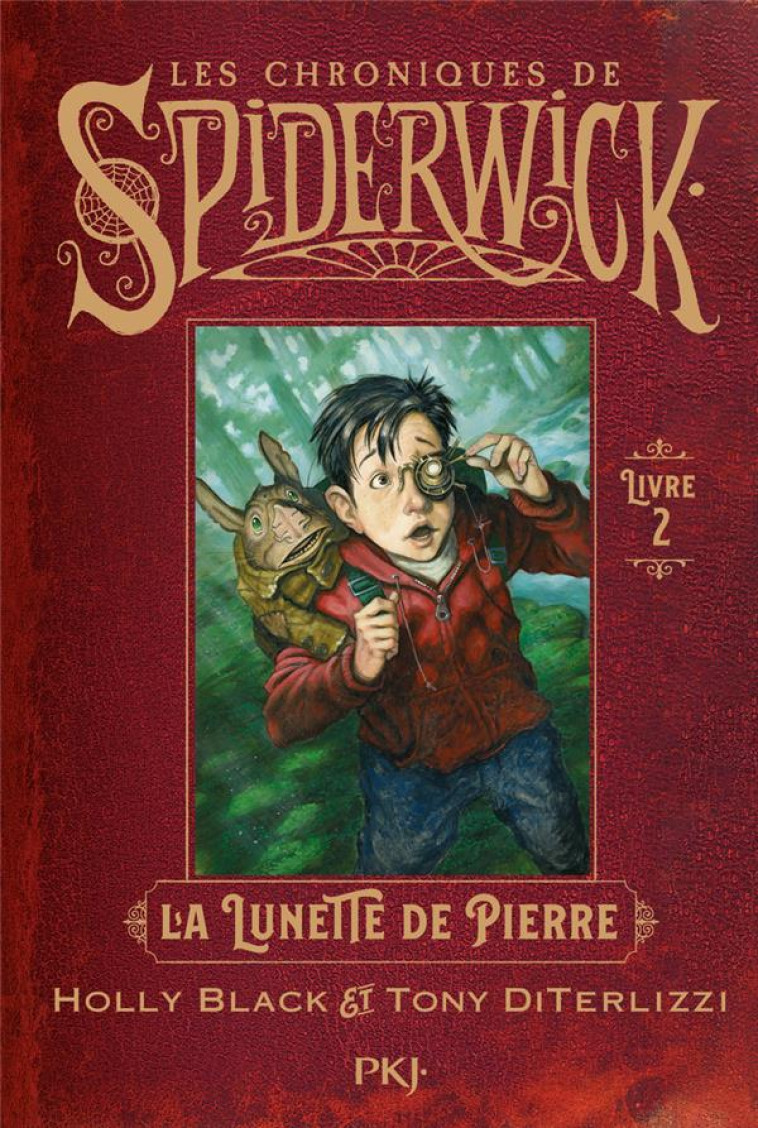 SPIDERWICK T2 : LA LUNETTE DE PIERRE - DITERLIZZI/BLACK - POCKET