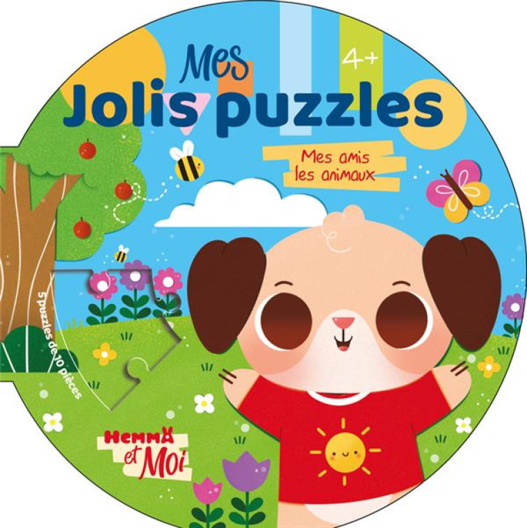 HEMMA ET MOI - MES JOLIS PUZZLES - MES AMIS LES ANIMAUX - AHORINE/COLLECTIF - NC