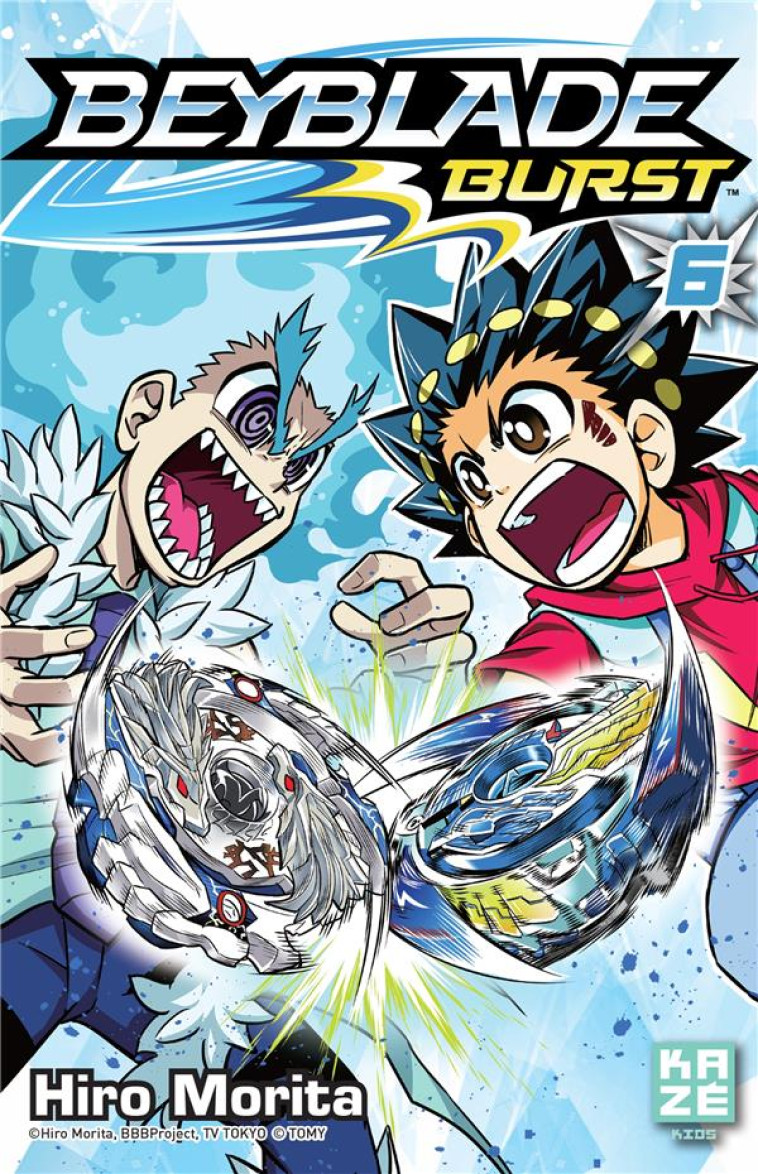 BEYBLADE BURST T06 - MORITA HIRO - KAZE