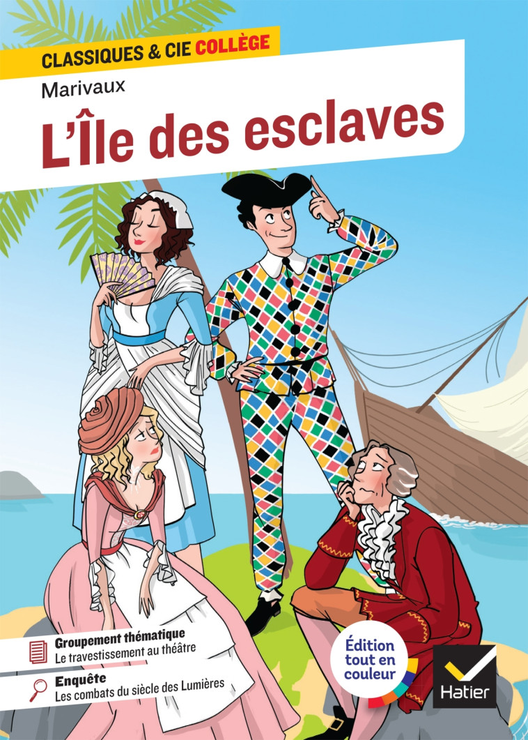 L'Île des esclaves - Marivaux Marivaux, Aline Brychcy, Mathilde Sorel - HATIER