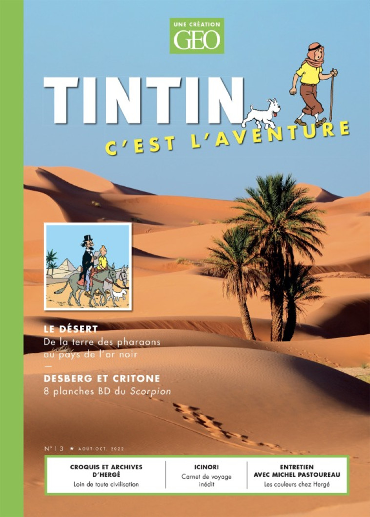 Tintin - C'est l'aventure 13 -  Collectif - GEO MOULINSART