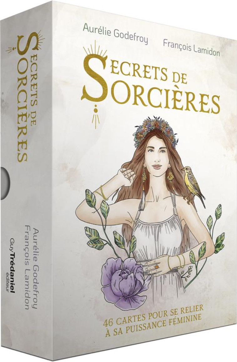 SECRETS DE SORCIERES - 46 CARTES POUR SE RELIER A SA PUISSANCE FEMININE - GODEFROY/LAMIDON - TREDANIEL