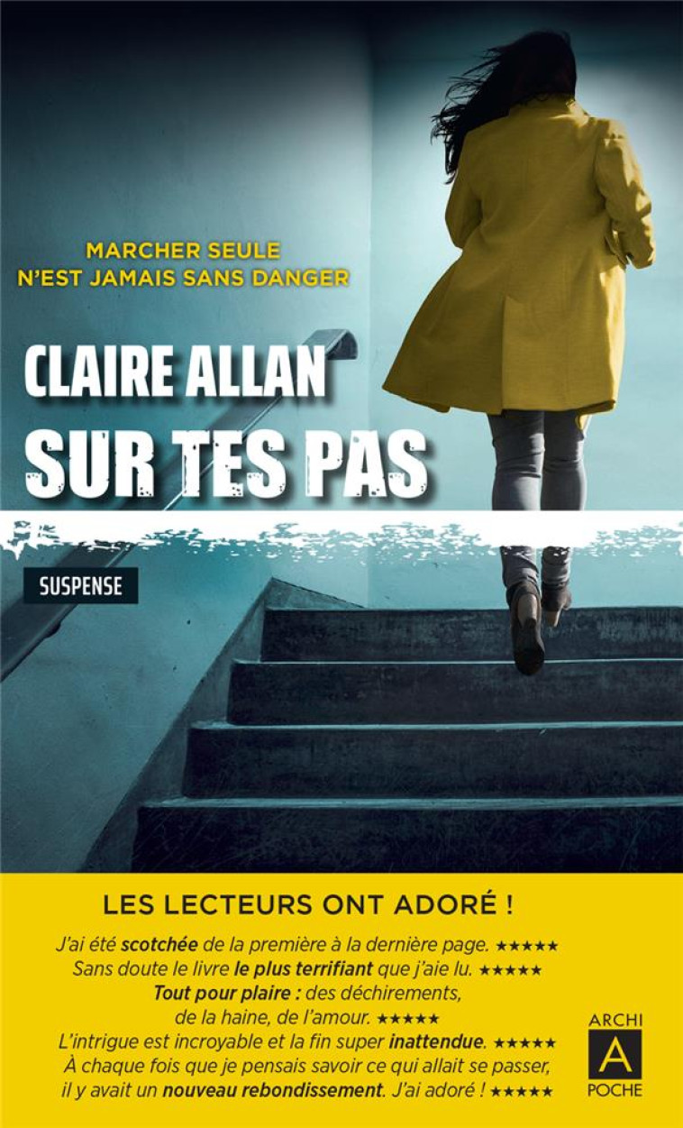 SUR TES PAS - ALLAN CLAIRE - ARCHIPOCHE