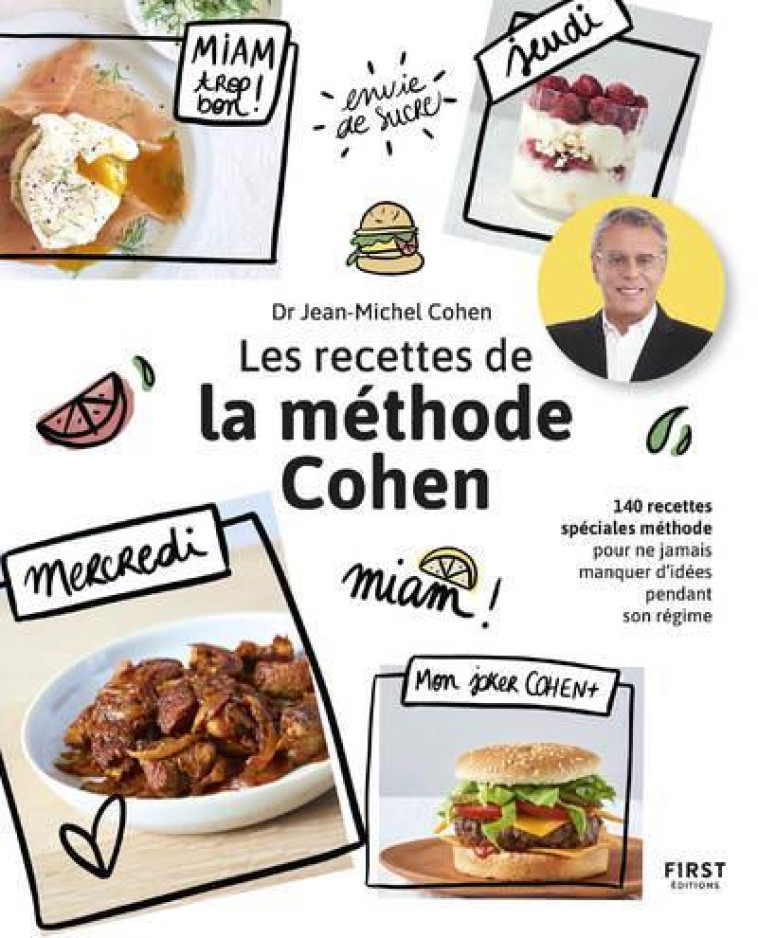 LES RECETTES DE LA METHODE COHEN - COHEN JEAN-MICHEL - FIRST