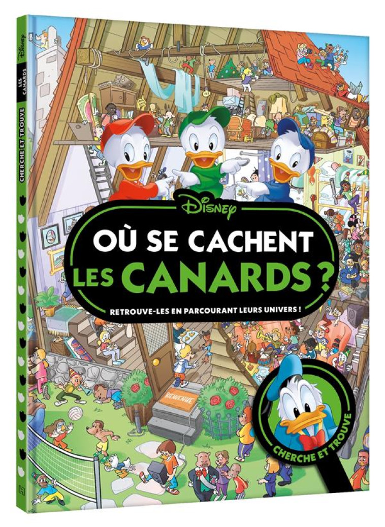 DISNEY - OU SE CACHENT  LES CANARDS ? CHERCHE ET TROUVE - XXX - HACHETTE