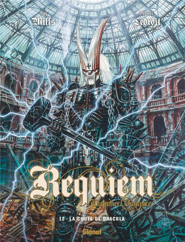 REQUIEM - TOME 12 - LA CHUTE DE DRACULA - MILLS/LEDROIT - GLENAT