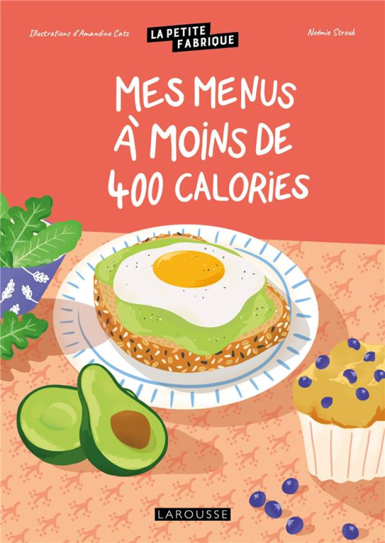 LA PETITE FABRIQUE - MES MENUS A MOINS DE 400 CALORIES - CATZ/STROUK - LAROUSSE