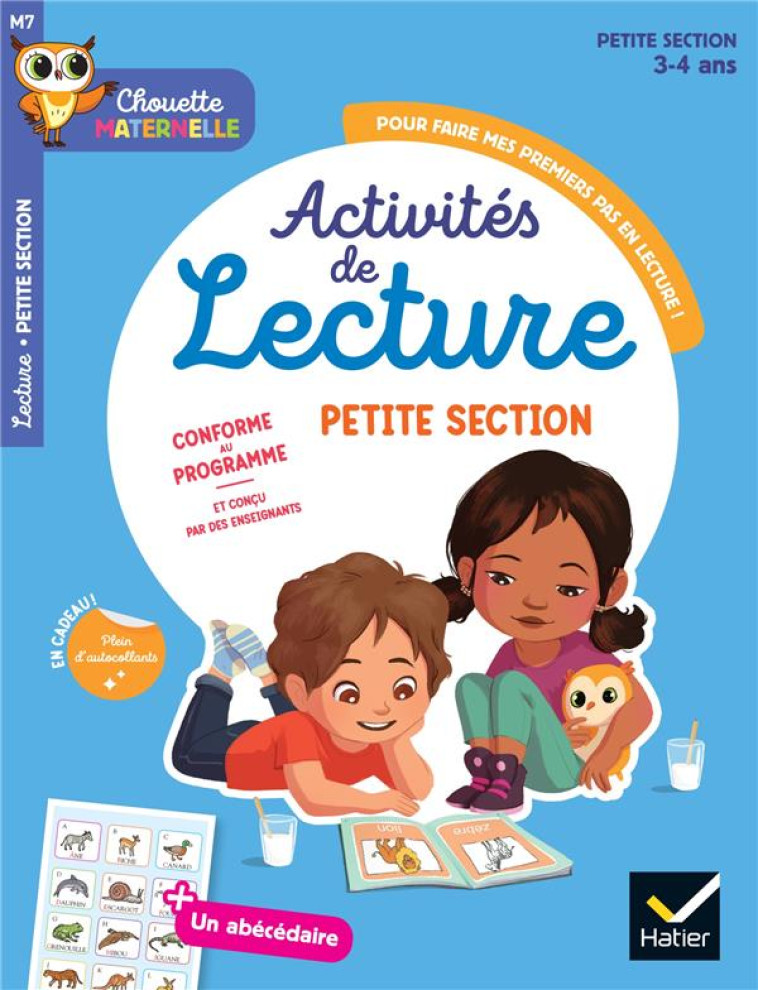 MATERNELLE ACTIVITES DE LECTURE PETITE SECTION - 3 ANS - CHOUETTE ENTRAINEMENT PAR MATIERE - COHEN/ROULLIER - HATIER SCOLAIRE