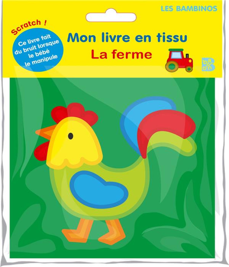 MON LIVRE EN TISSU - LA FERME - XXX - NC