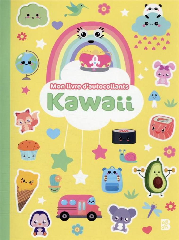 KAWAII LIVRE D-AUTOCOLLANTS - XXX - NC