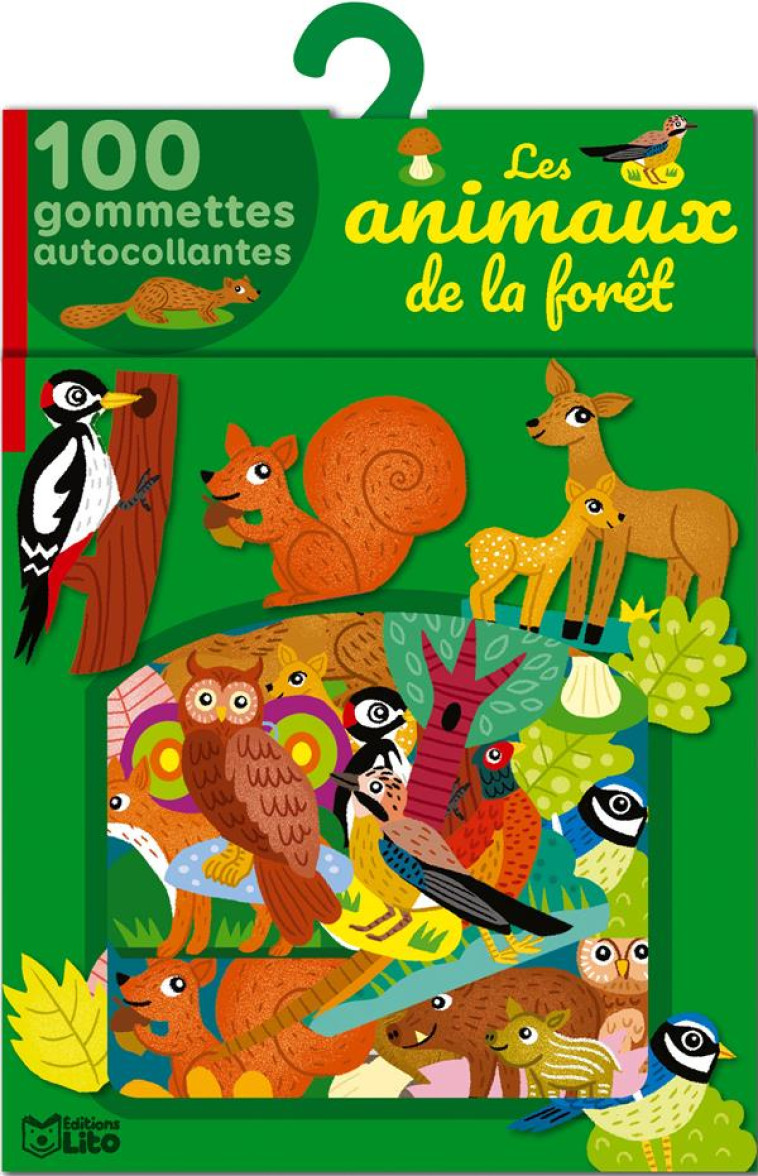 GOMMETTES ANIMAUX DE LA FORET - XXX - NC