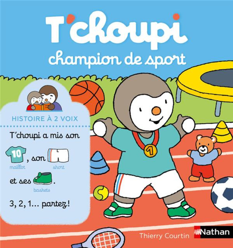 T-CHOUPI CHAMPION DE SPORT - COURTIN THIERRY - CLE INTERNAT