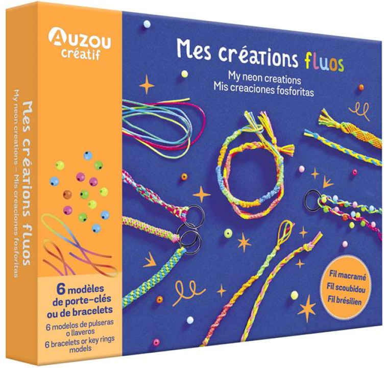 MON COFFRET D-ARTISTE - MES CREATIONS FLUOS - GUESNE MAUDE - NC