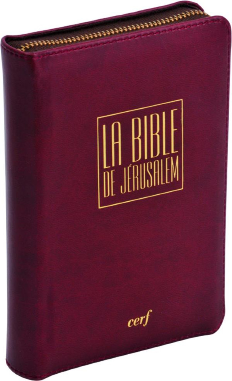 LA BIBLE DE JERUSALEM - COLLECTIF - CERF