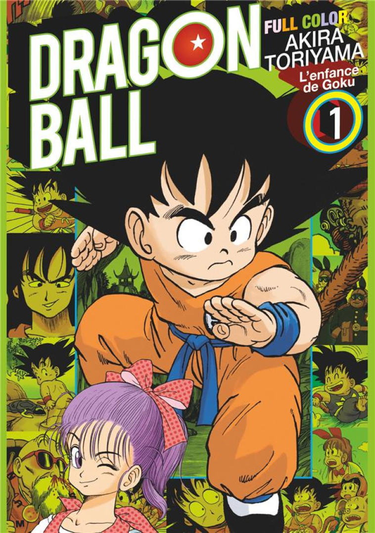 DRAGON BALL - FULL COLOR TOME 1 : L'ENFANCE DE GOKU - TORIYAMA  AKIRA - GLENAT