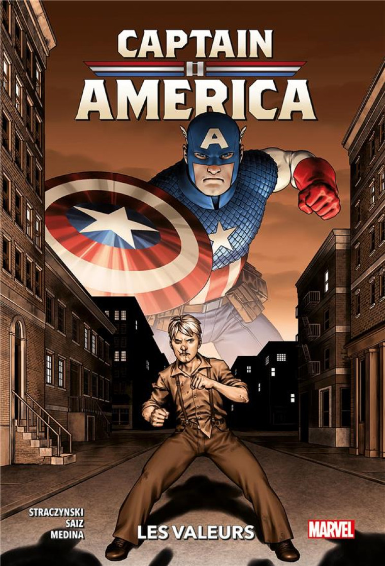 CAPTAIN AMERICA T01 : LES VALEURS - STRACZYNSKI/SAIZ - PANINI