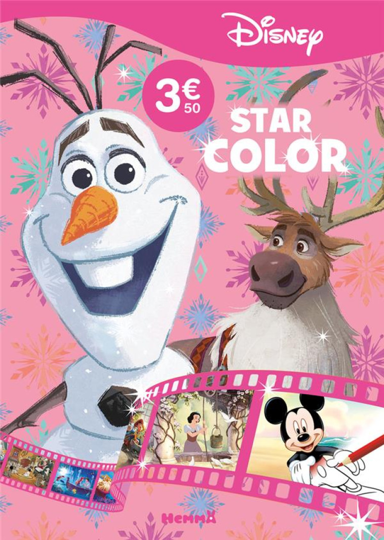 DISNEY - STAR COLOR (OLAF ET SVEN) - COLLECTIF - HEMMA