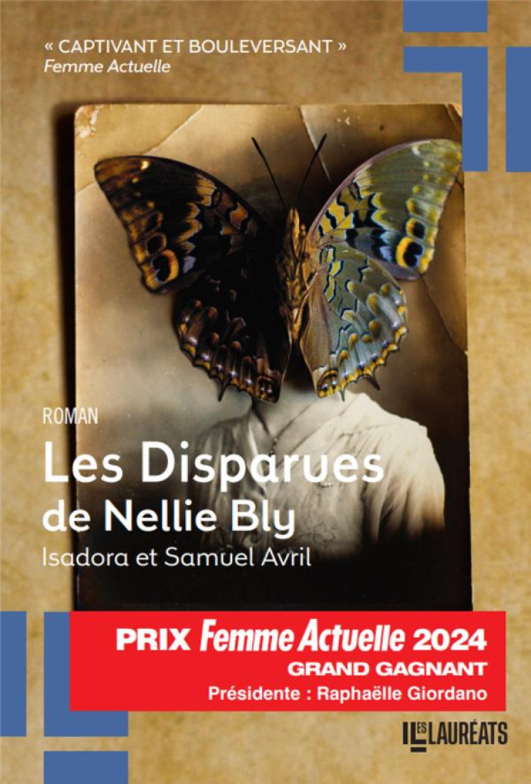 LES DISPARUES DE NELLIE BLY - GRAND GAGNANT PRIX FEMME ACTUELLE 2024 - AVRIL - FEMME ACTUELLE