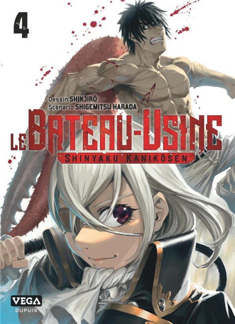 LE BATEAU-USINE - TOME 4 - HARADA SHIGEMITSU - VEGA MANGA