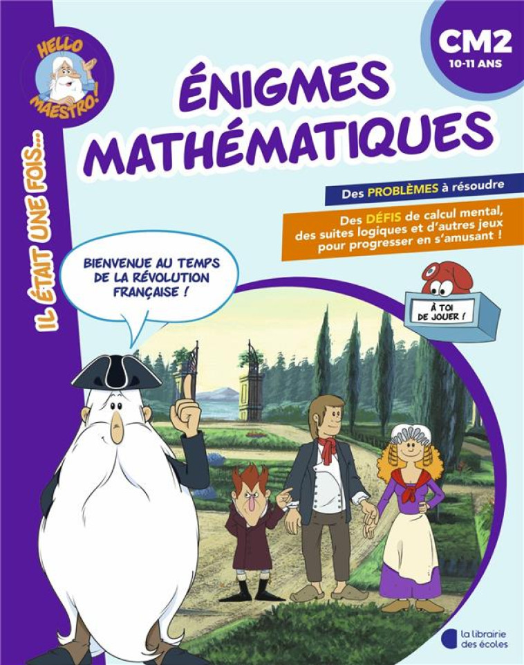 ENIGMES MATHEMATIQUES CM2 - HOULOU-GARCIA A. - LIB DES ECOLES