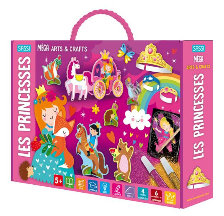 MEGA BOX ARTS & CRAFTS - LES PRINCESSES - AA.VV. - NC