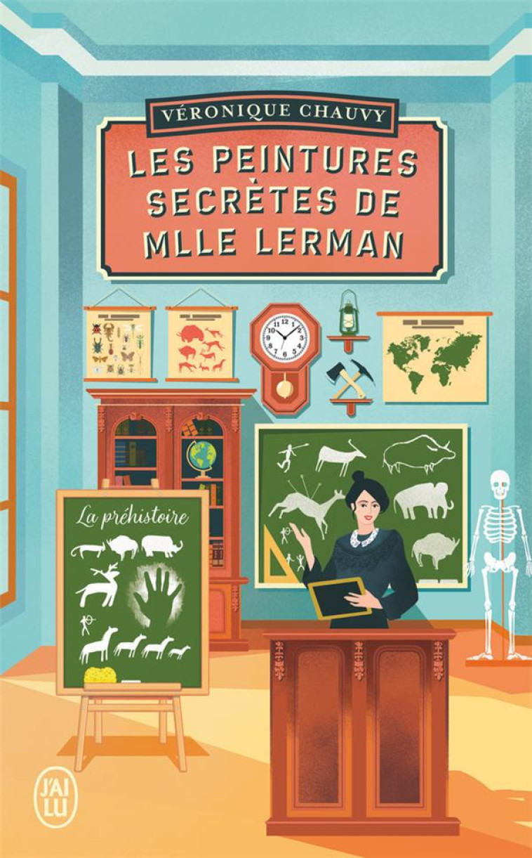 LES PEINTURES SECRETES DE MLLE LERMAN - CHAUVY VERONIQUE - J'AI LU