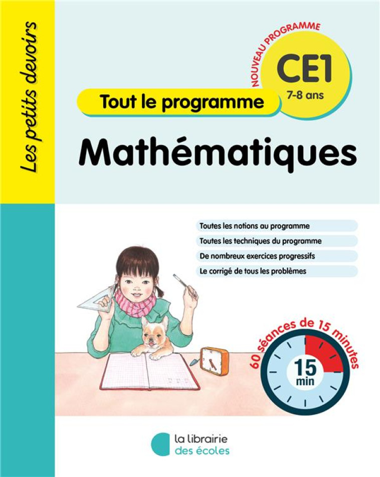 LES PETITS DEVOIRS - MATHEMATIQUES CE1 - FONTAINE VINCENT - ECOLES PARIS