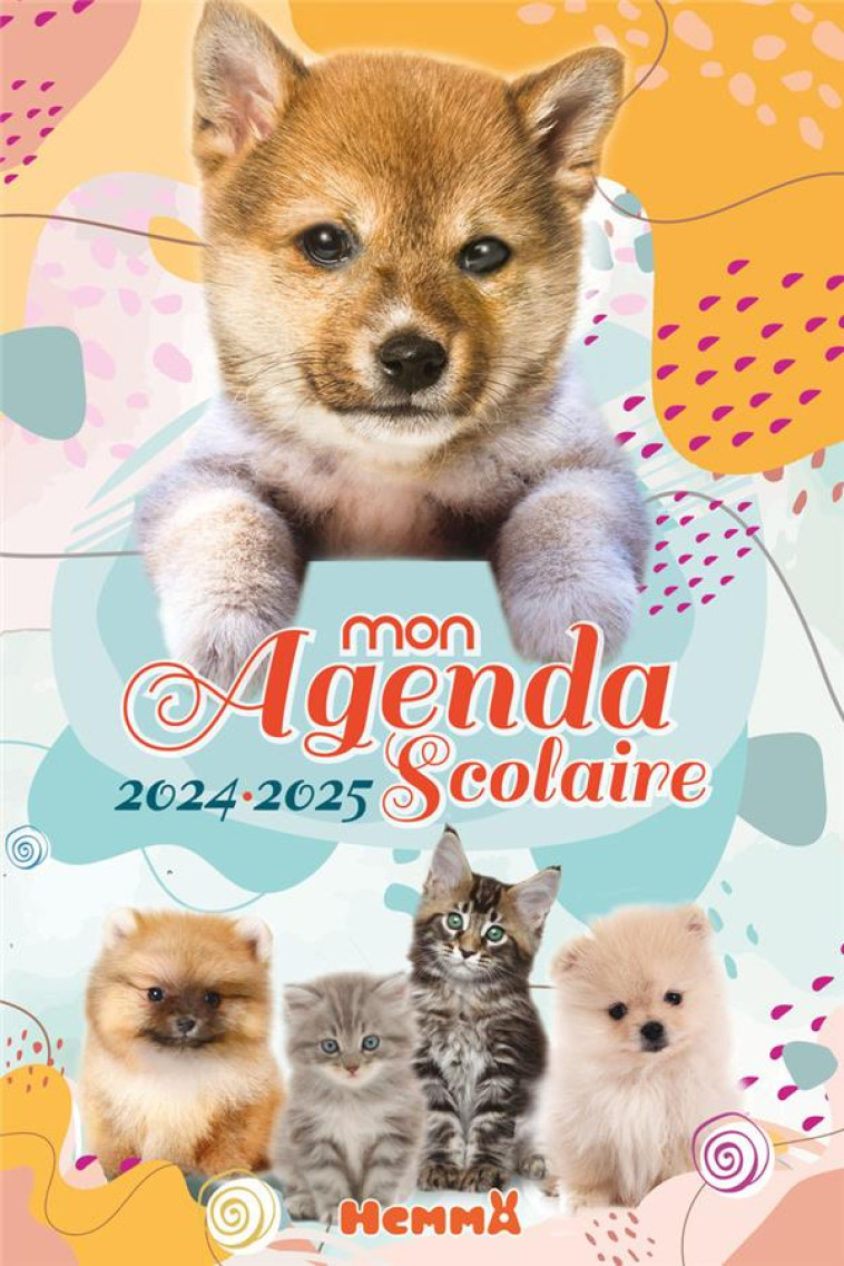 MON AGENDA SCOLAIRE 2024-2025 (BEBES ANIMAUX) - COLLECTIF - NC