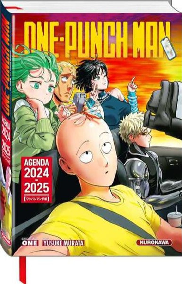 AGENDA ONE-PUNCH MAN 2024-2025 - ONE/MURATA - NC