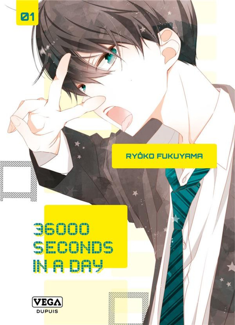 36000 SECONDS IN A DAY - TOME 1 - FUKUYAMA RYOKO - VEGA MANGA